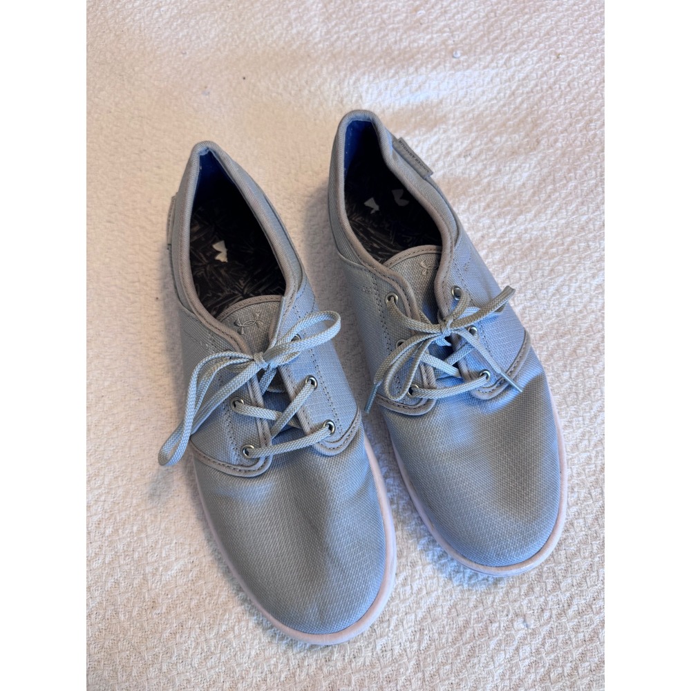 Under Armour Street Encounter IV Grey Canvas Sneakers 3022916-100 womans 9